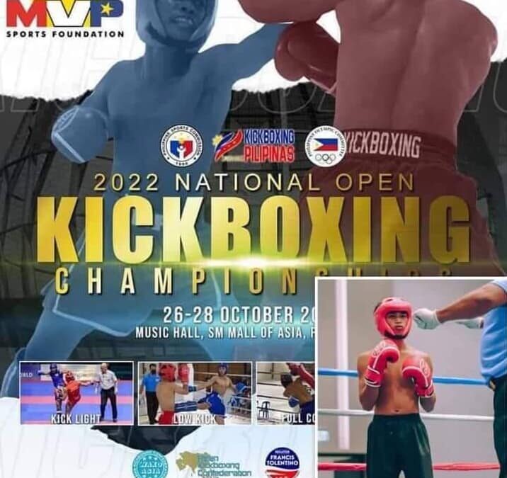 Casapian Mark Jaymyl Tomon will compete today! (2022 National Open Kickboxing Championships)