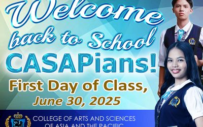 Welcome New CASAPians!