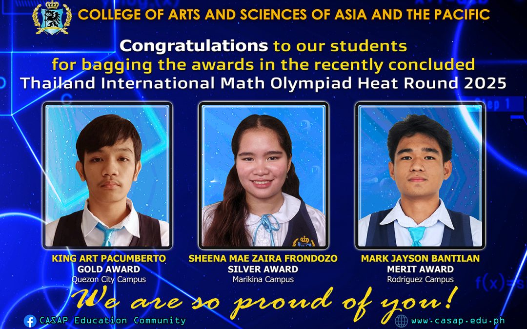 CASAPian Winners, TIMO Heat Round 2025