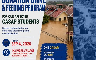 CASAP Donation Drive and Feeding Program