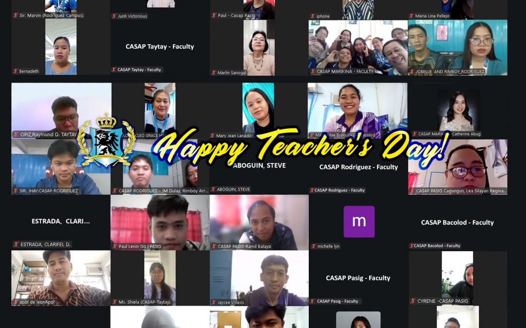 Happy Teacher’s Day!